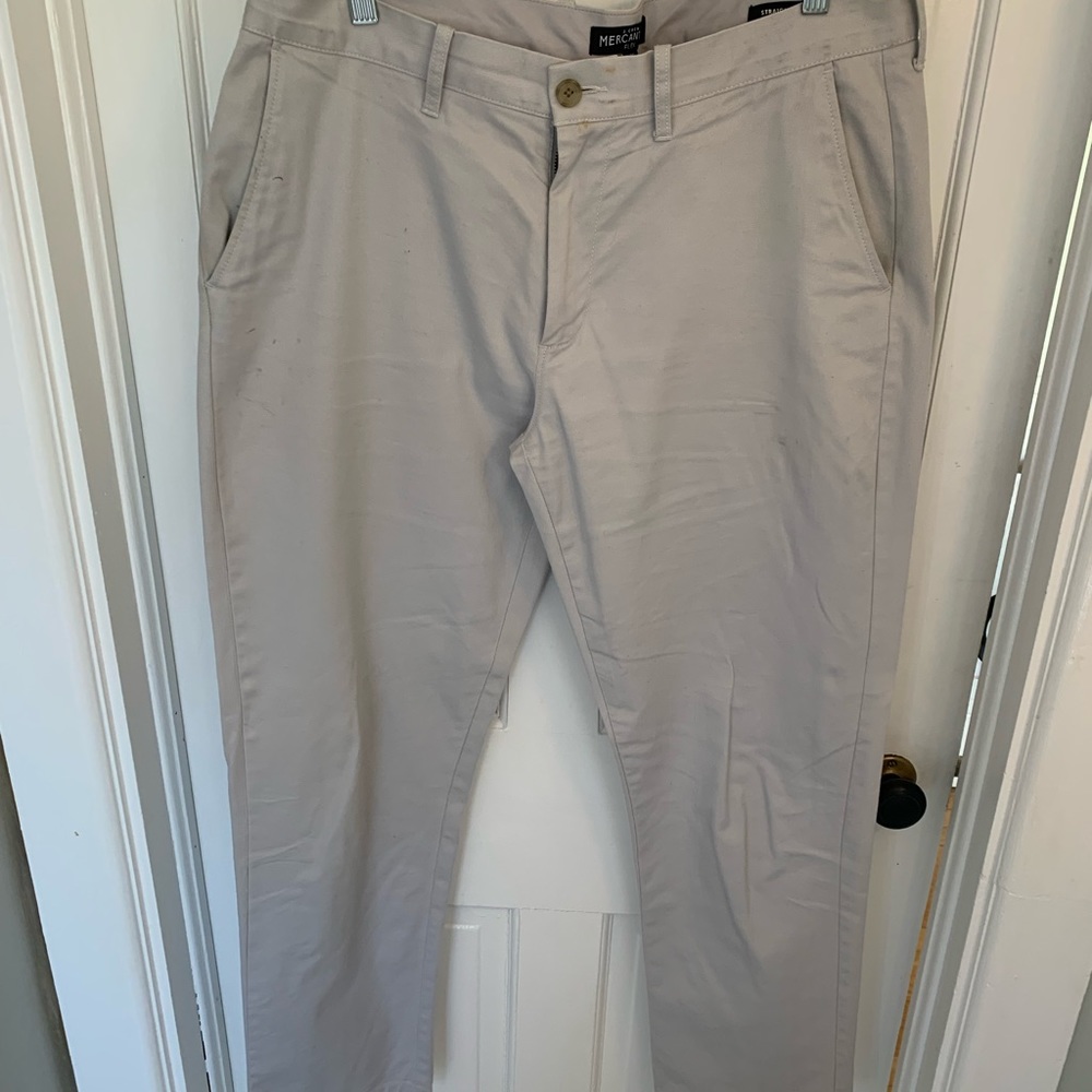 J Crew Men’s Khakis 34 x 32